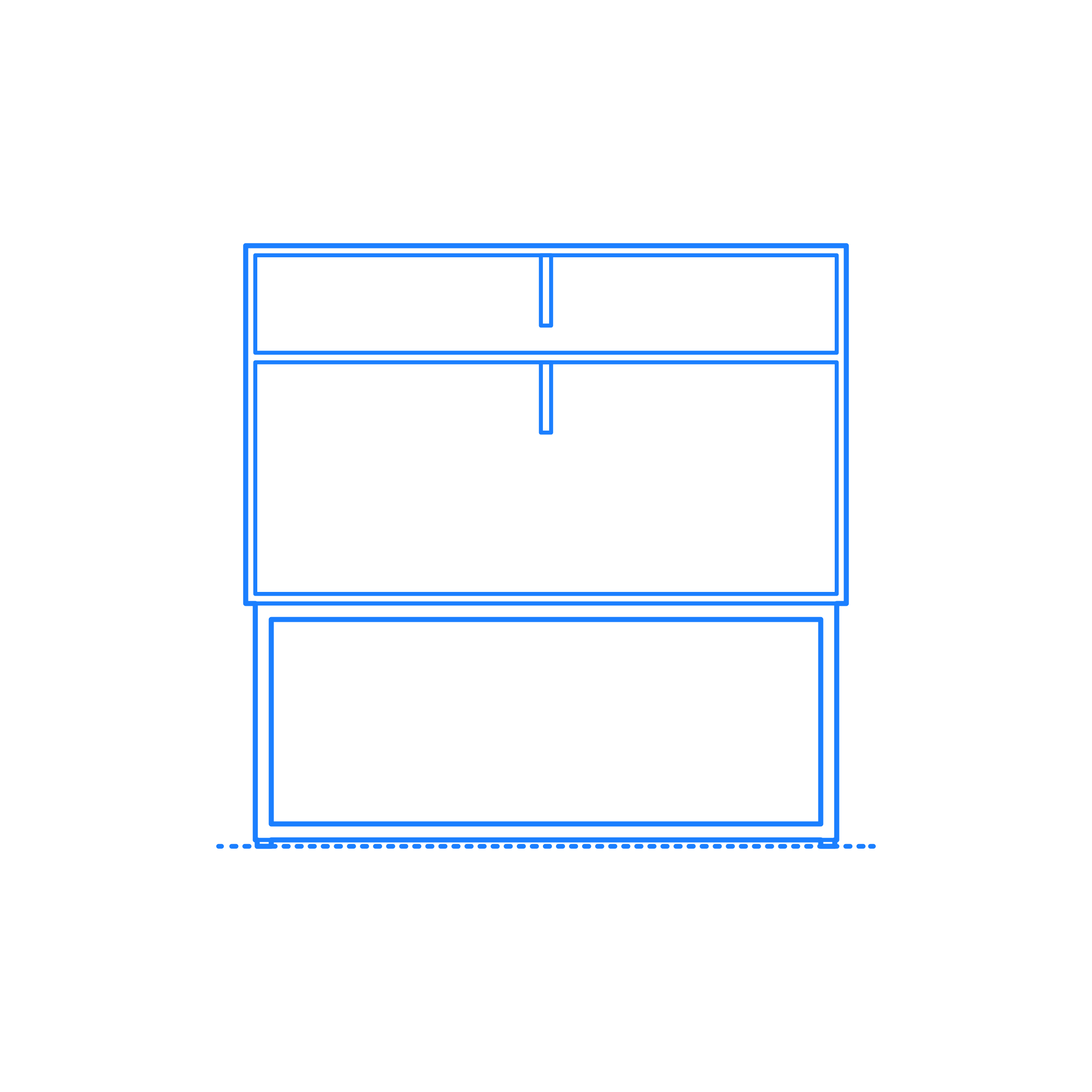 Furniture Nightstands Soho Nightstand Outline Icon Svg Set Free Vectors